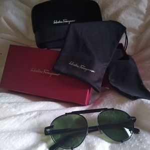 Salvatore Ferragamo Aviator Sunglasses